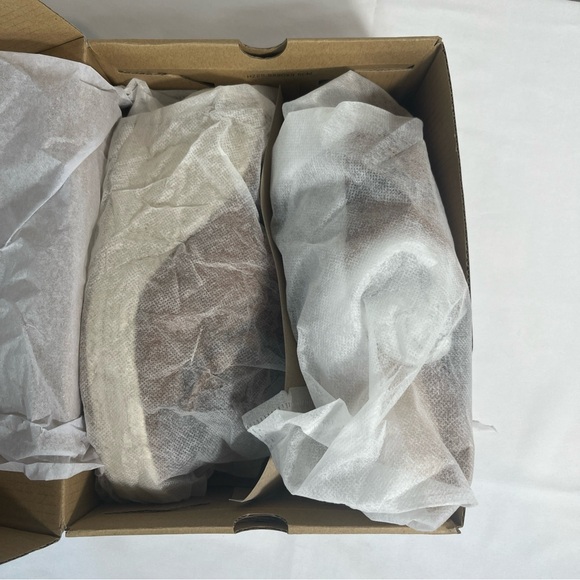 Brown Platform Espadrilles Slip On Wedge Sandals Bow Tie Womens 8.5 New - Picture 11 of 13